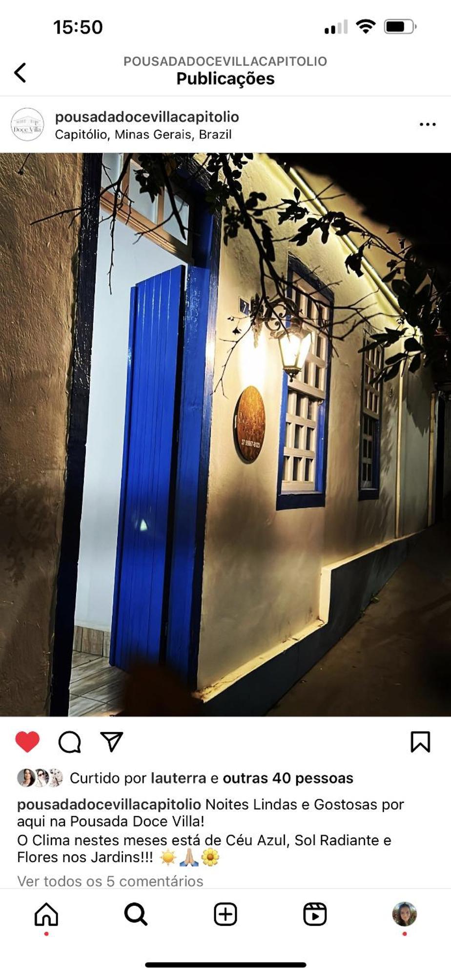 Pousada Doce Villa Capitólio 외부 사진